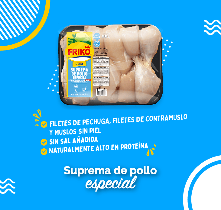 Suprema de pollo especial